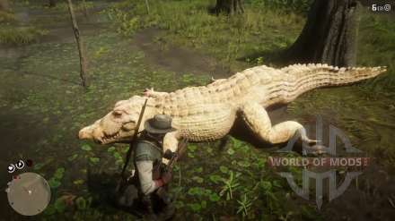 The legendary alligator in Red Dead Redemption 2