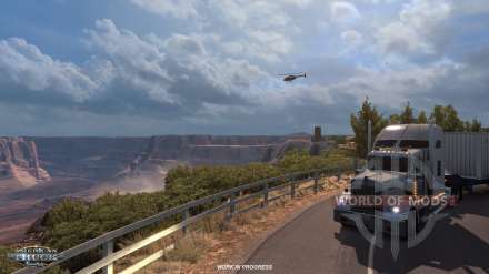 Finally there are new details and screenshots of DLC Arizona for American Truck Simulator