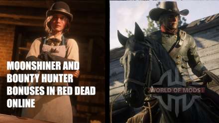 Bonuses for moonshiners and bounty hunters in Red Dead Online