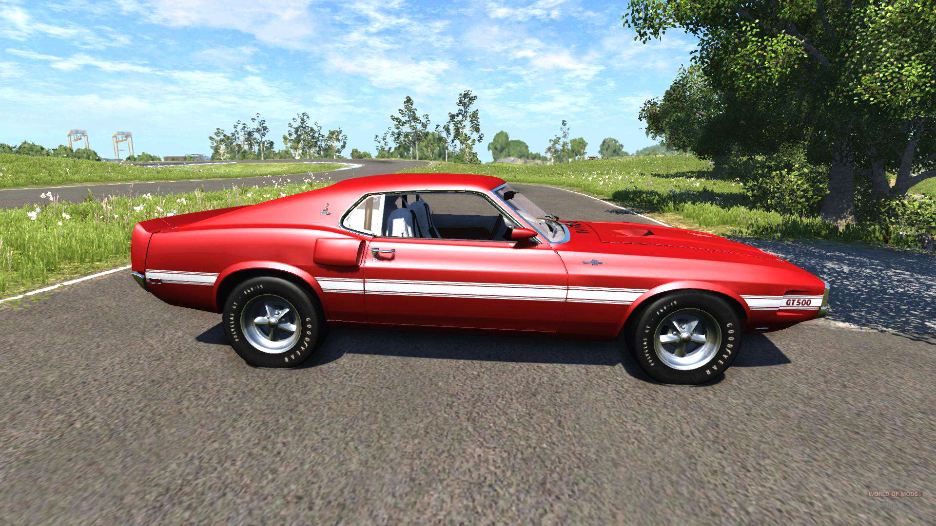 beamng drive mustang car pack