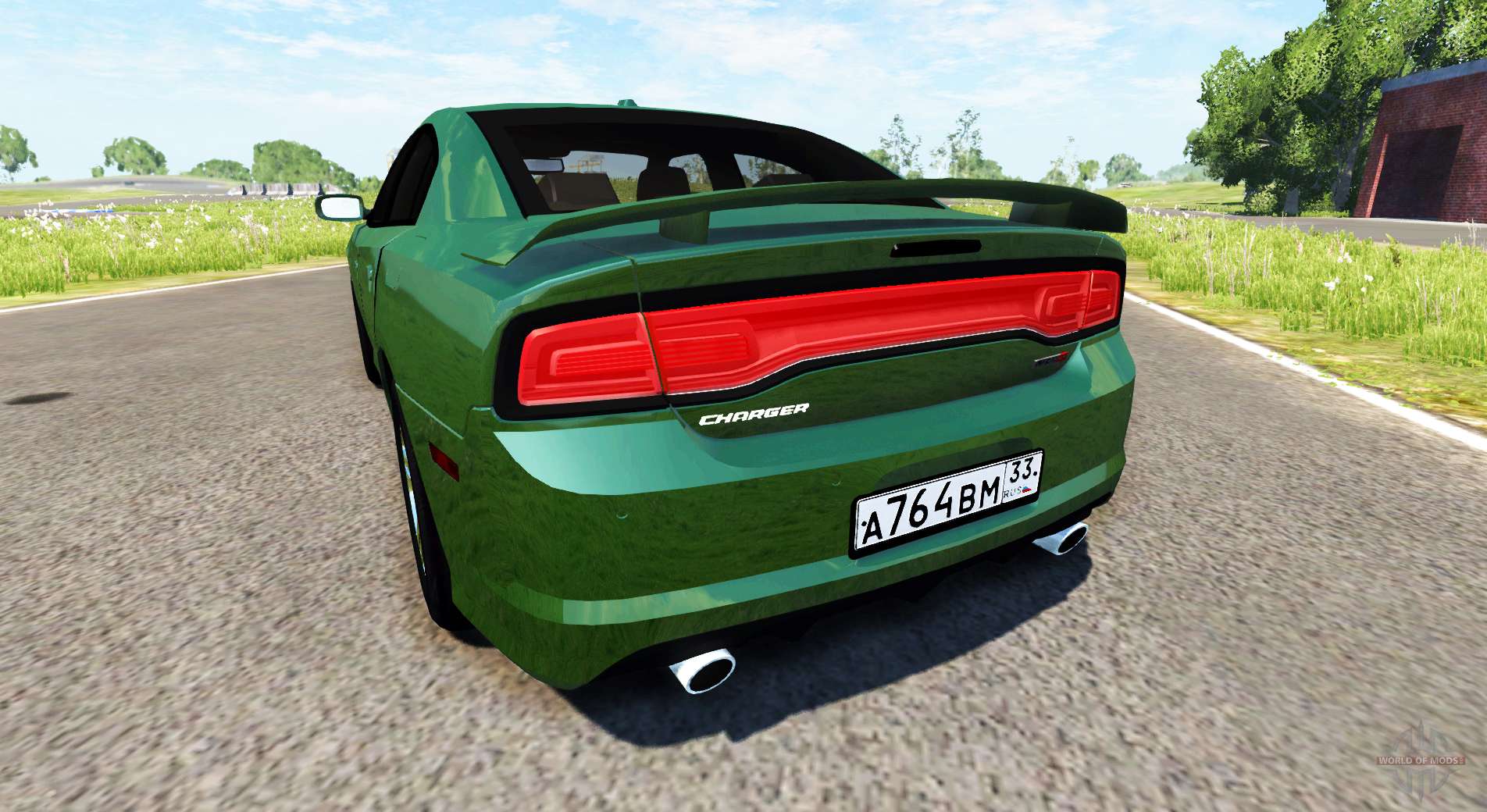beamng drive mods dodge charger