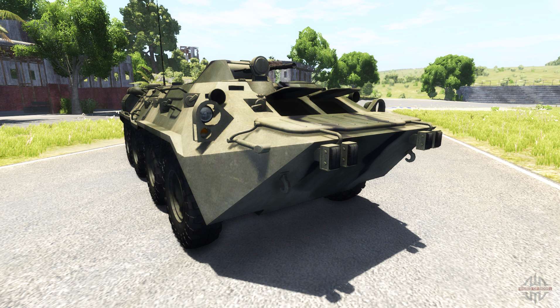 BTR-80 for BeamNG Drive