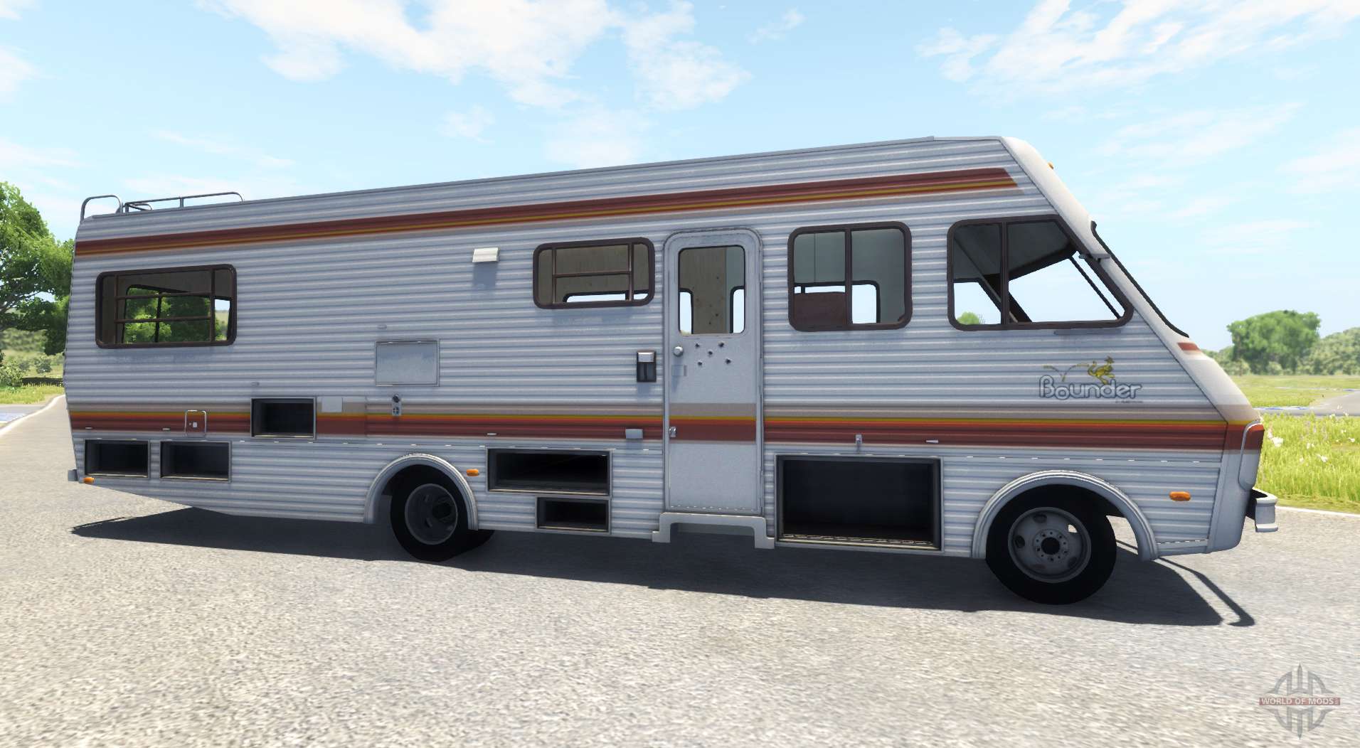 Fleetwood Bounder 31ft RV 1986 for BeamNG Drive