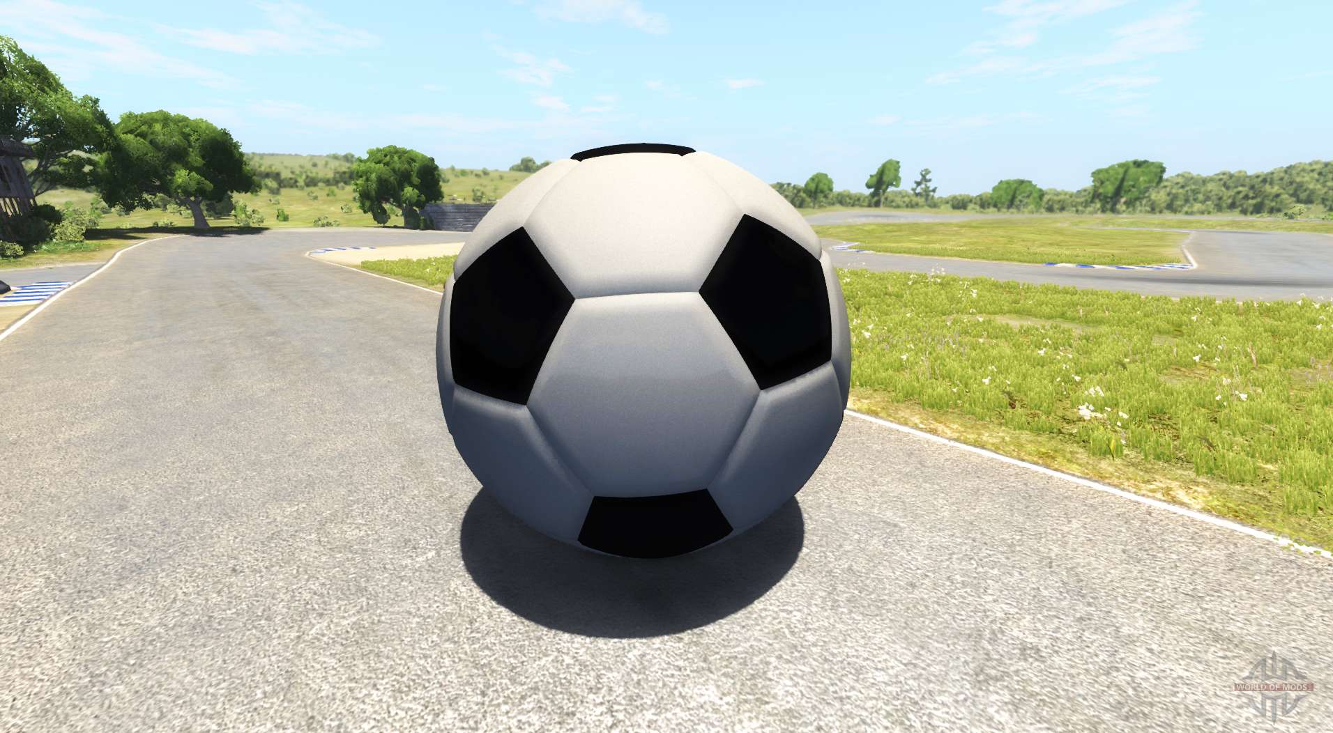 giant slide soccer ball