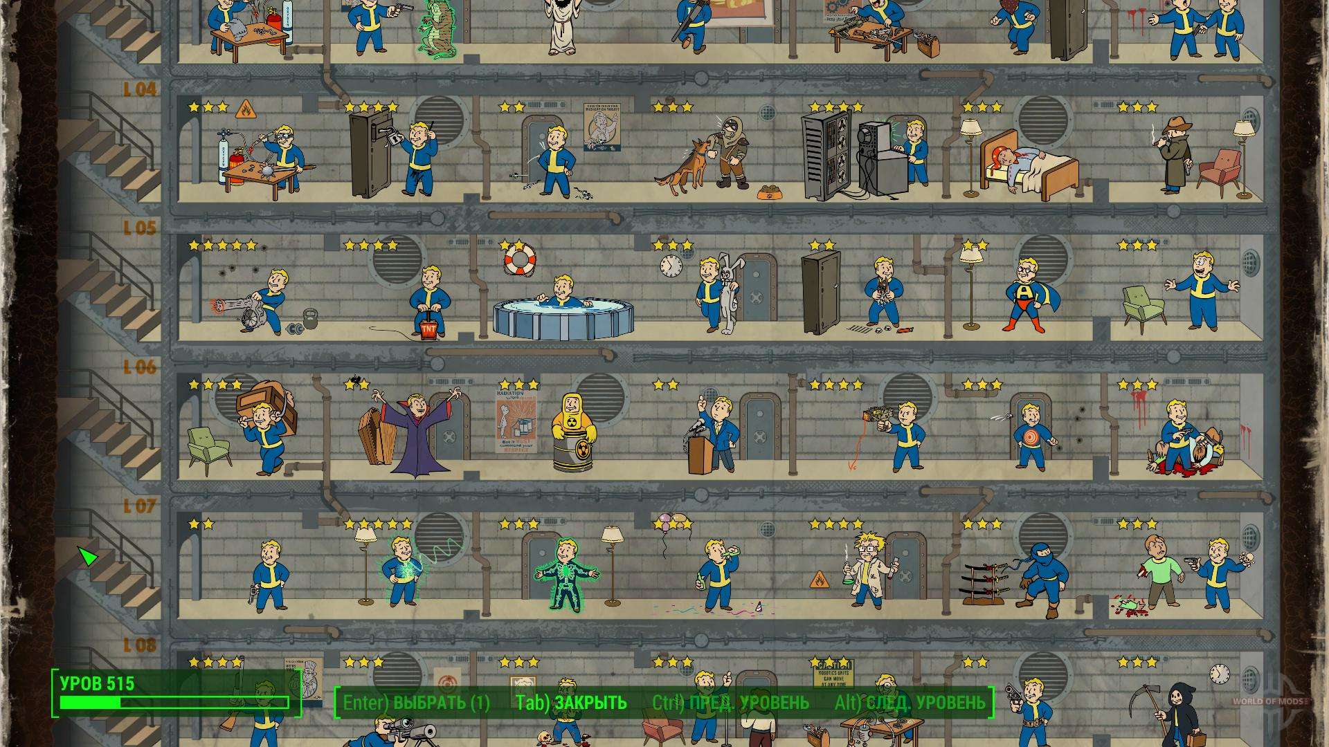 cheat fallout shelter pc