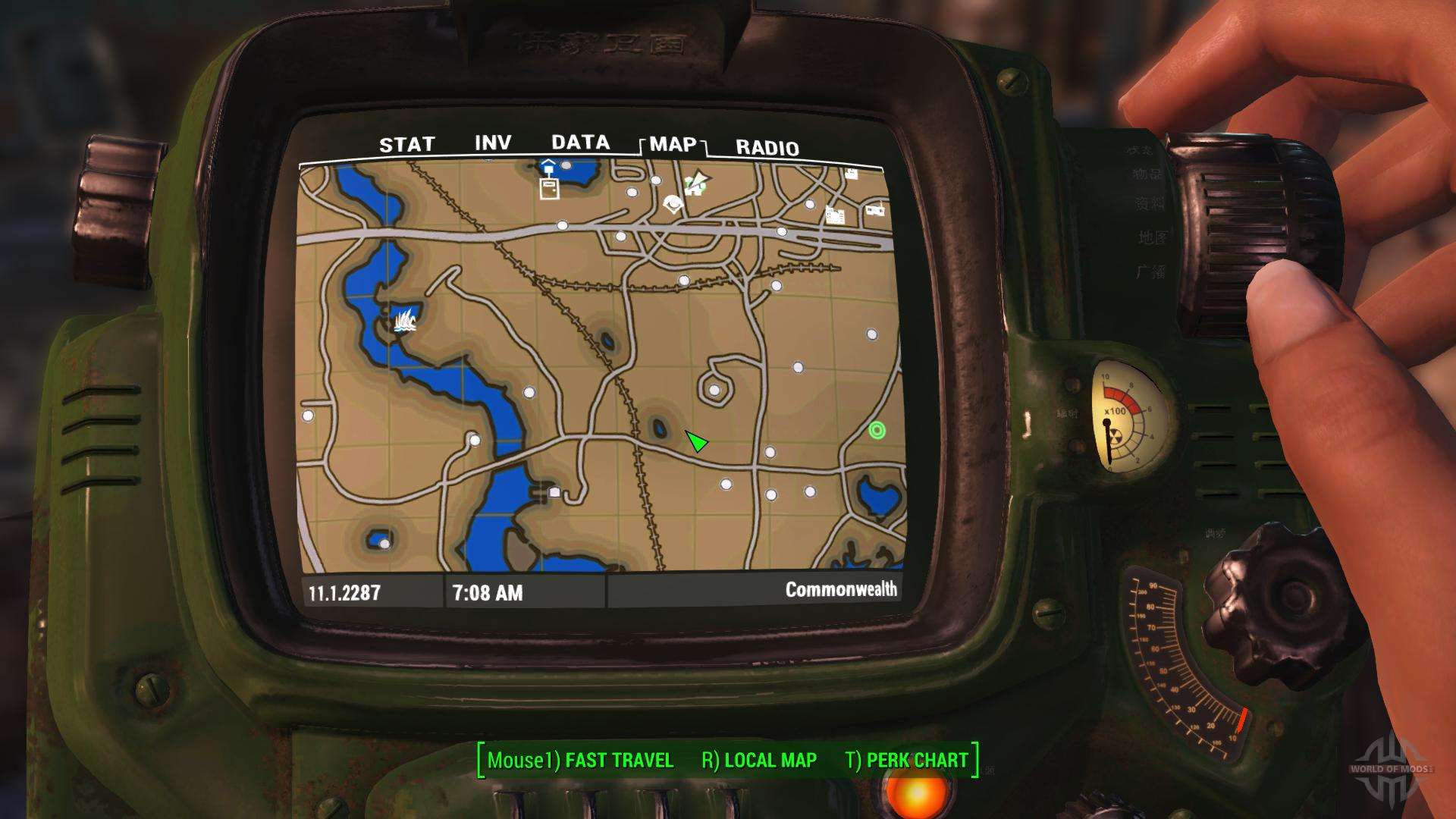 fallout 4 pipboy map mod