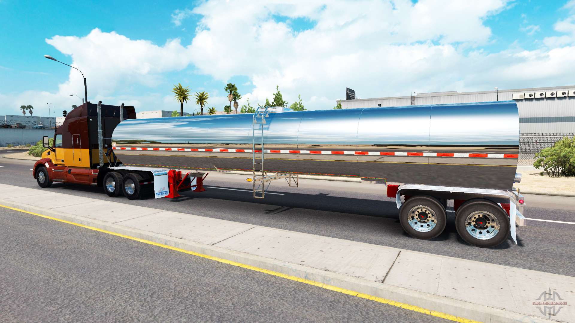 Semi trailer  tanker for American Truck  Simulator