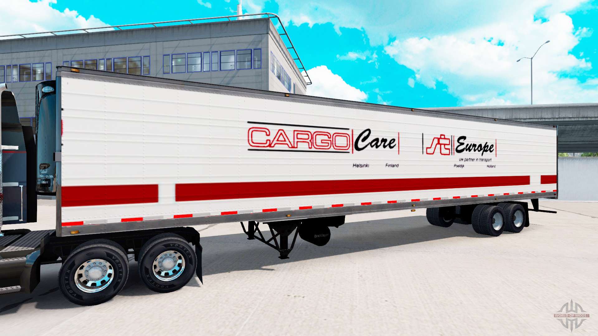 Semi-trailers with real logos v1.0.1 for American Truck ...