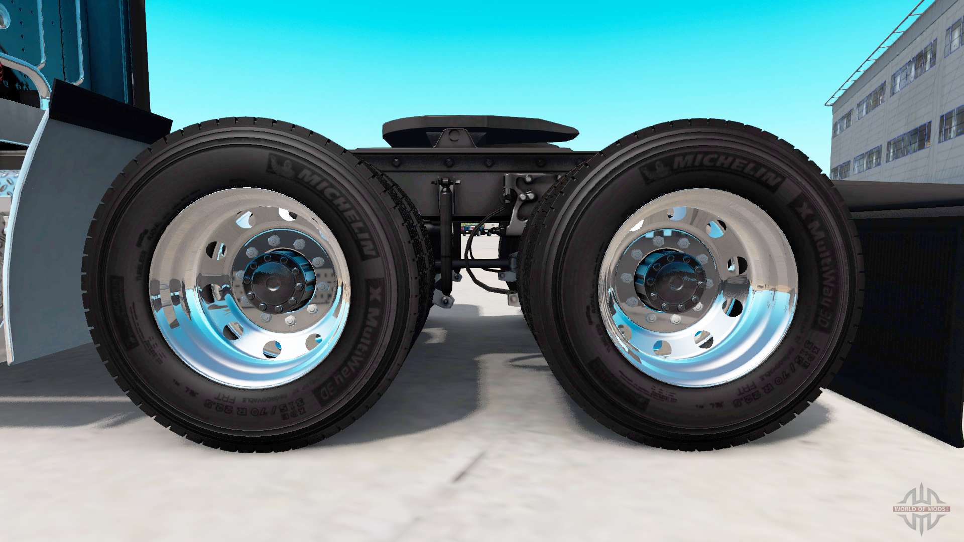 aluminum Alcoa wheels for American Truck Simulator