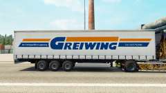 Skin Asda On A Curtain Semi Trailer For Euro Truck Simulator 2 - 