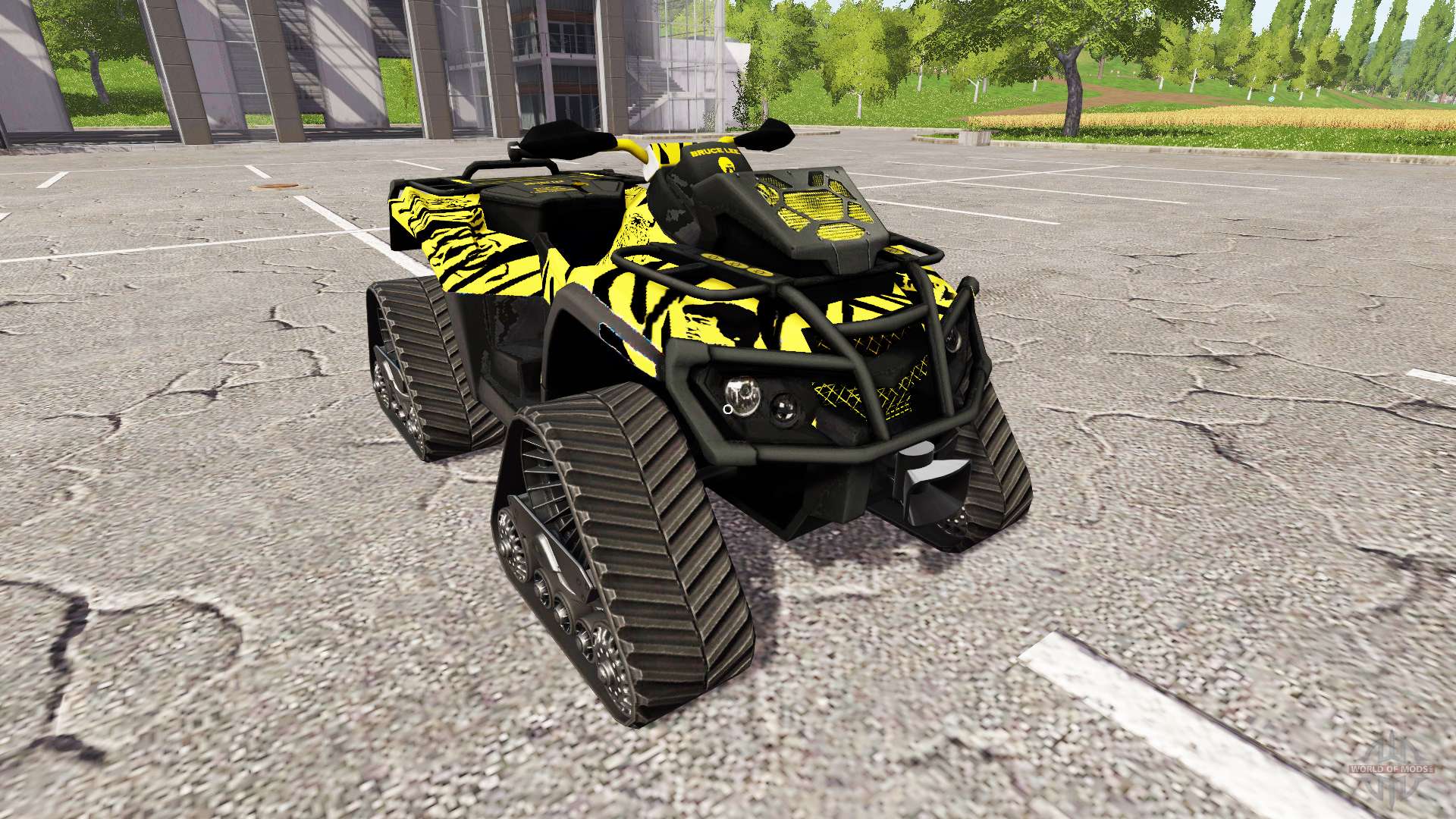Can-Am Outlander 1000 XT Bruce Lee for Farming Simulator 2017