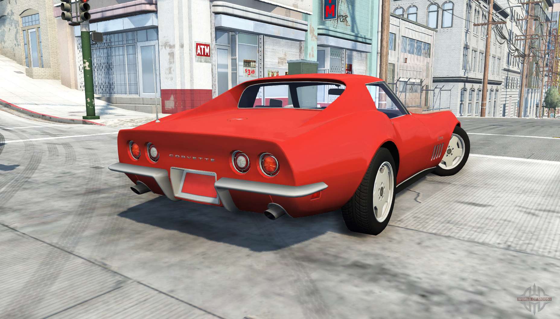 Chevrolet corvette beamng