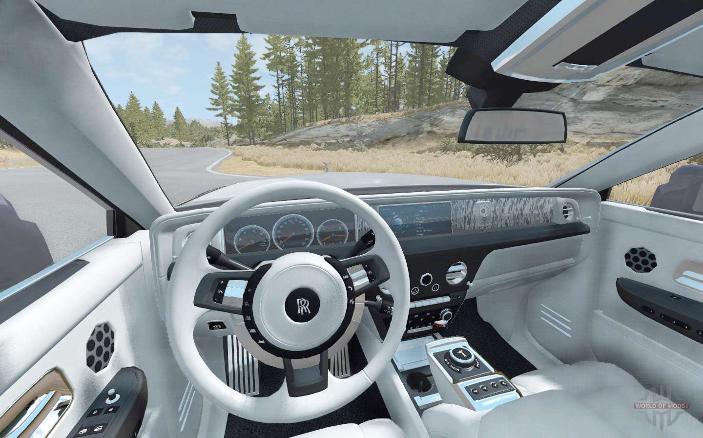 Мод на бимку роллс. BEAMNG Drive Rolls Royce. Роллс Ройс в бименджи драйв.