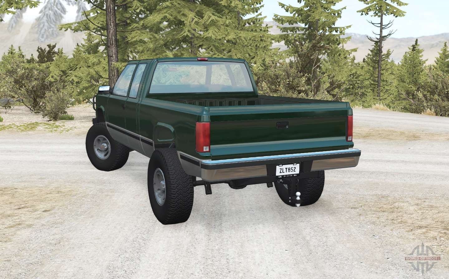 Gavril D-Series Extended Cab lifted v1.1 for BeamNG Drive