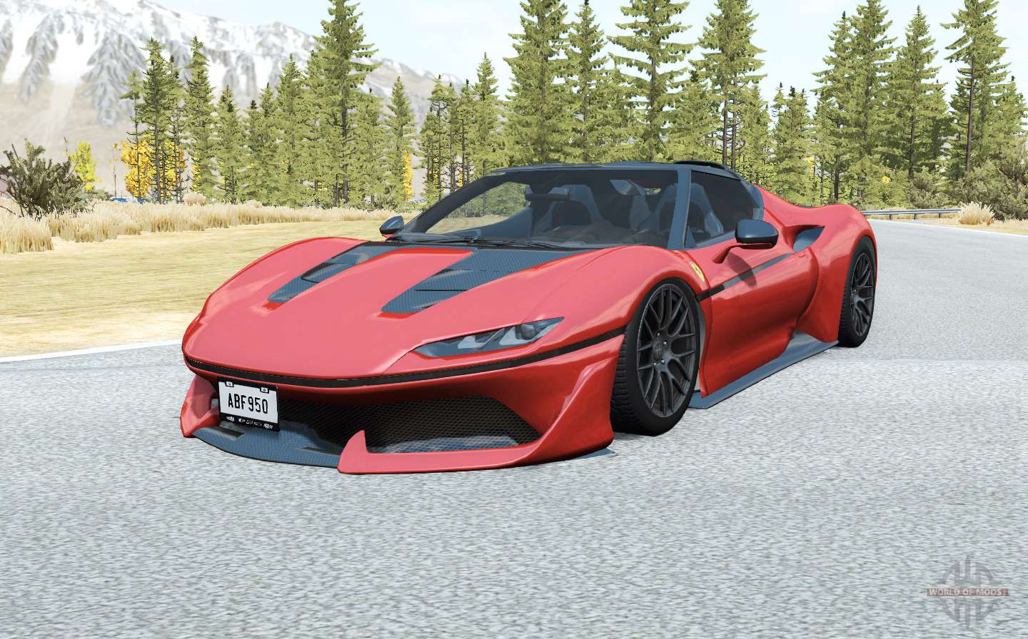 Beamng drive mods ferrari