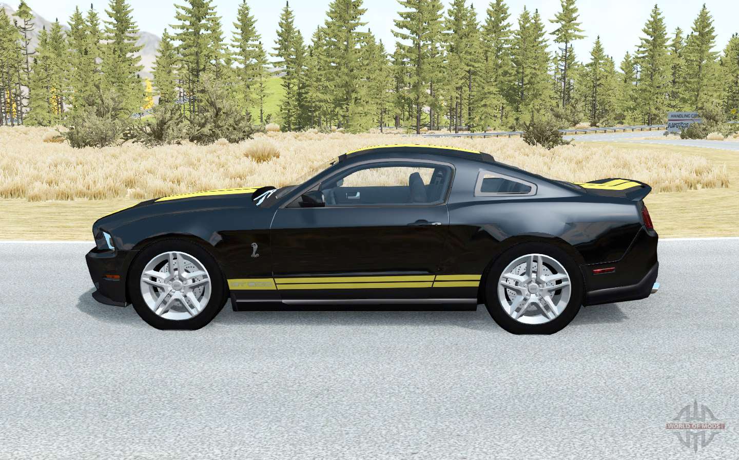 shelby mustang g500 beamng mods