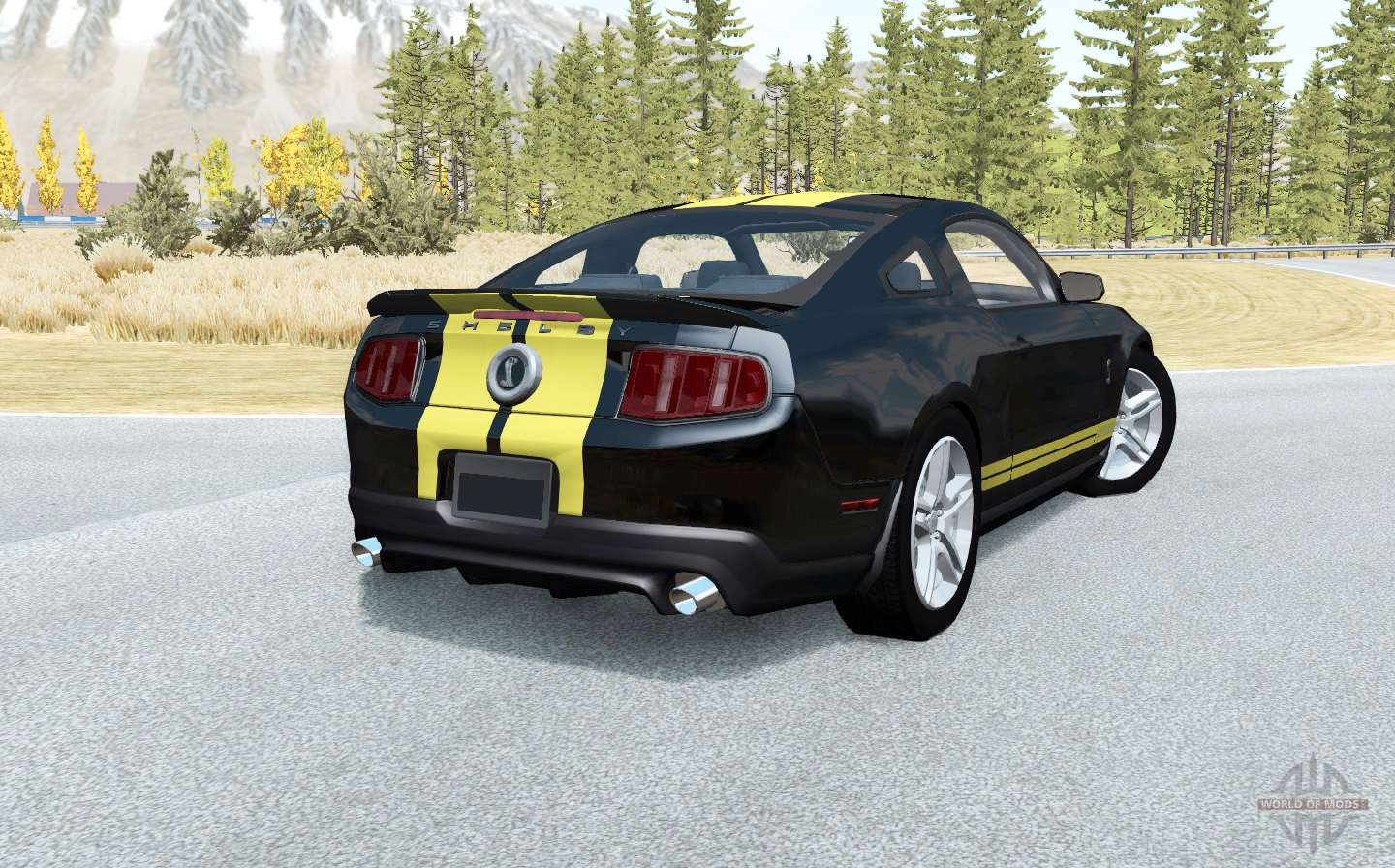 beamng mustang shelby