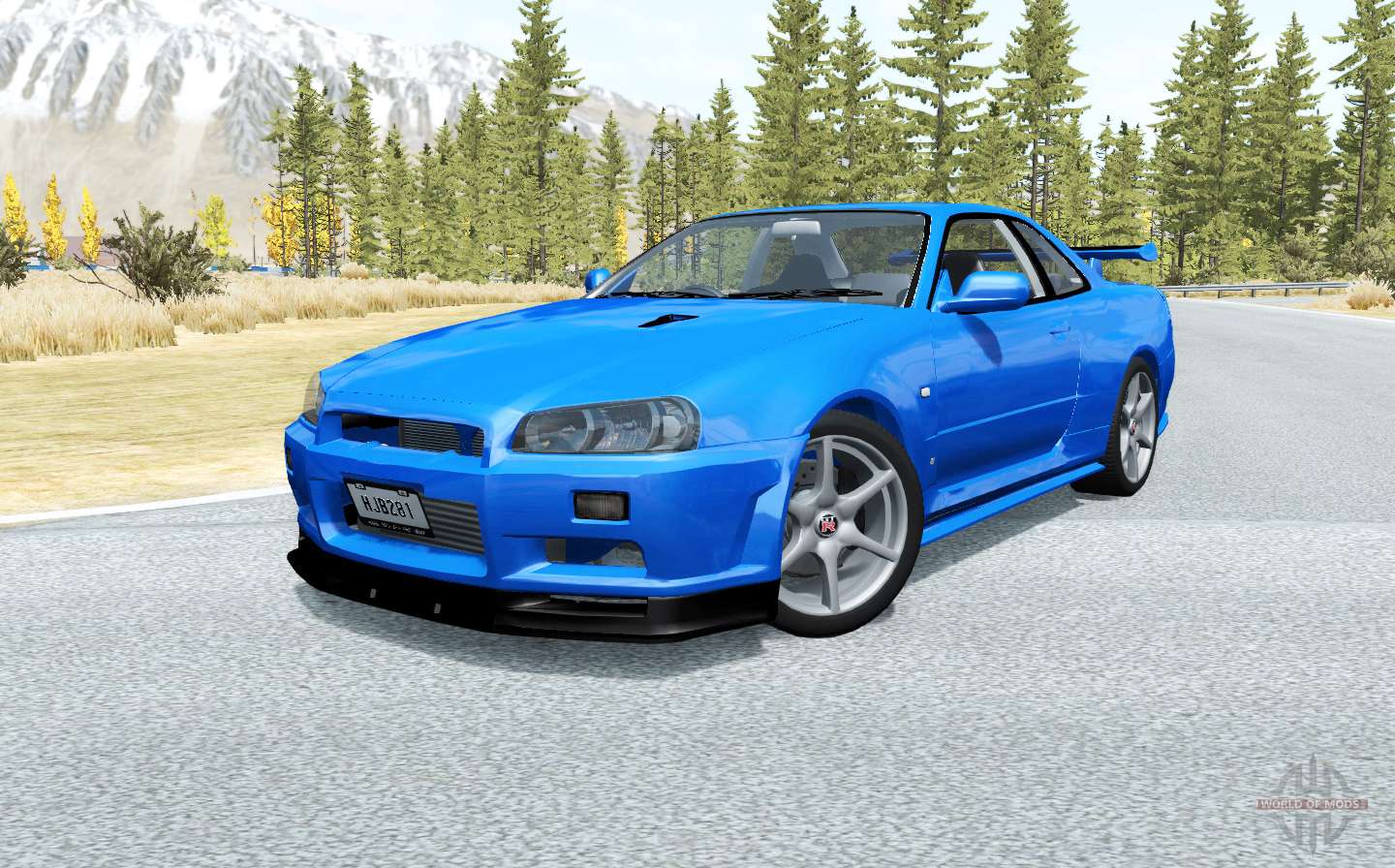 Nissan skyline r34 beamng