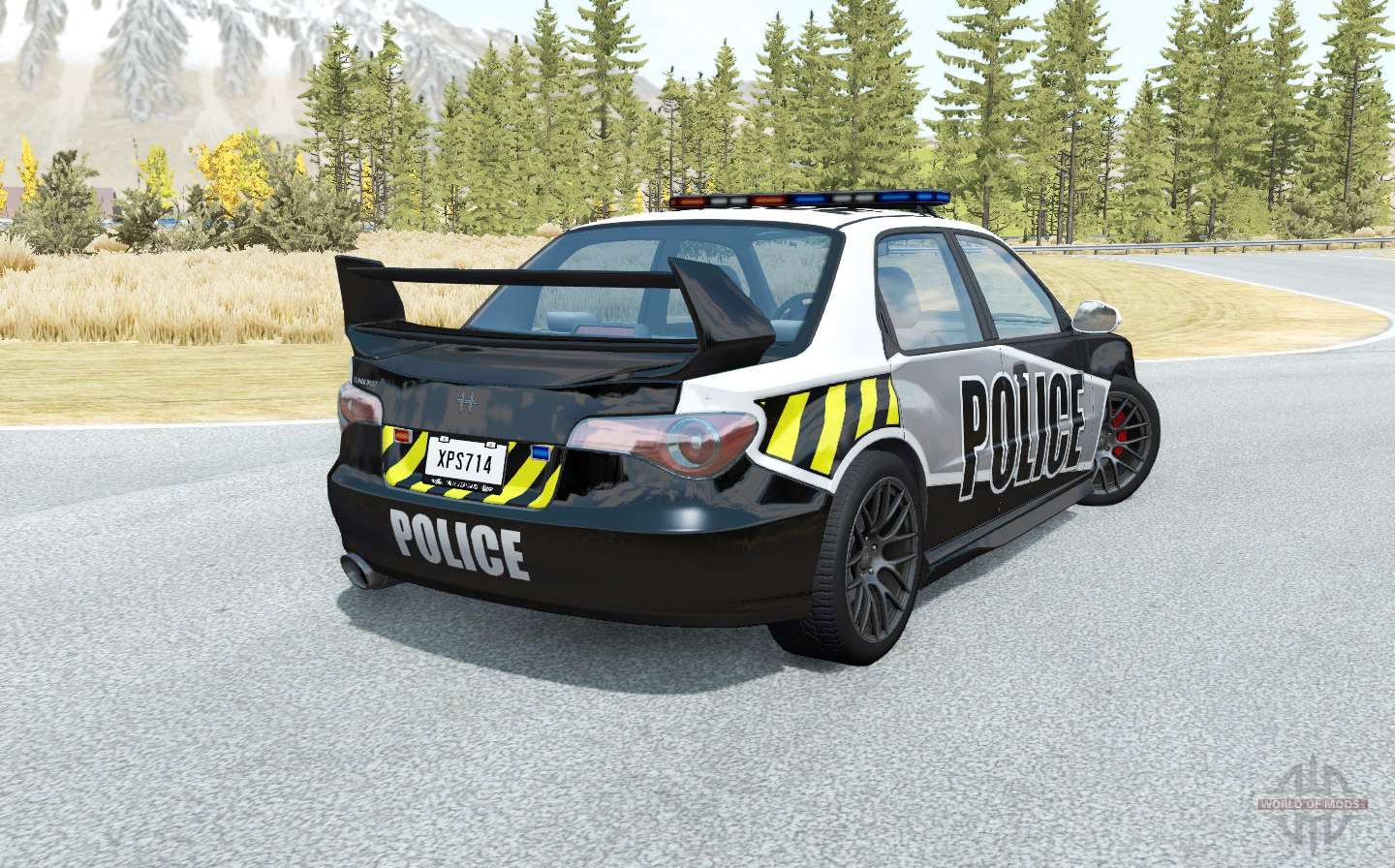 Hirochi Sunburst Generic Police For Beamng Drive 