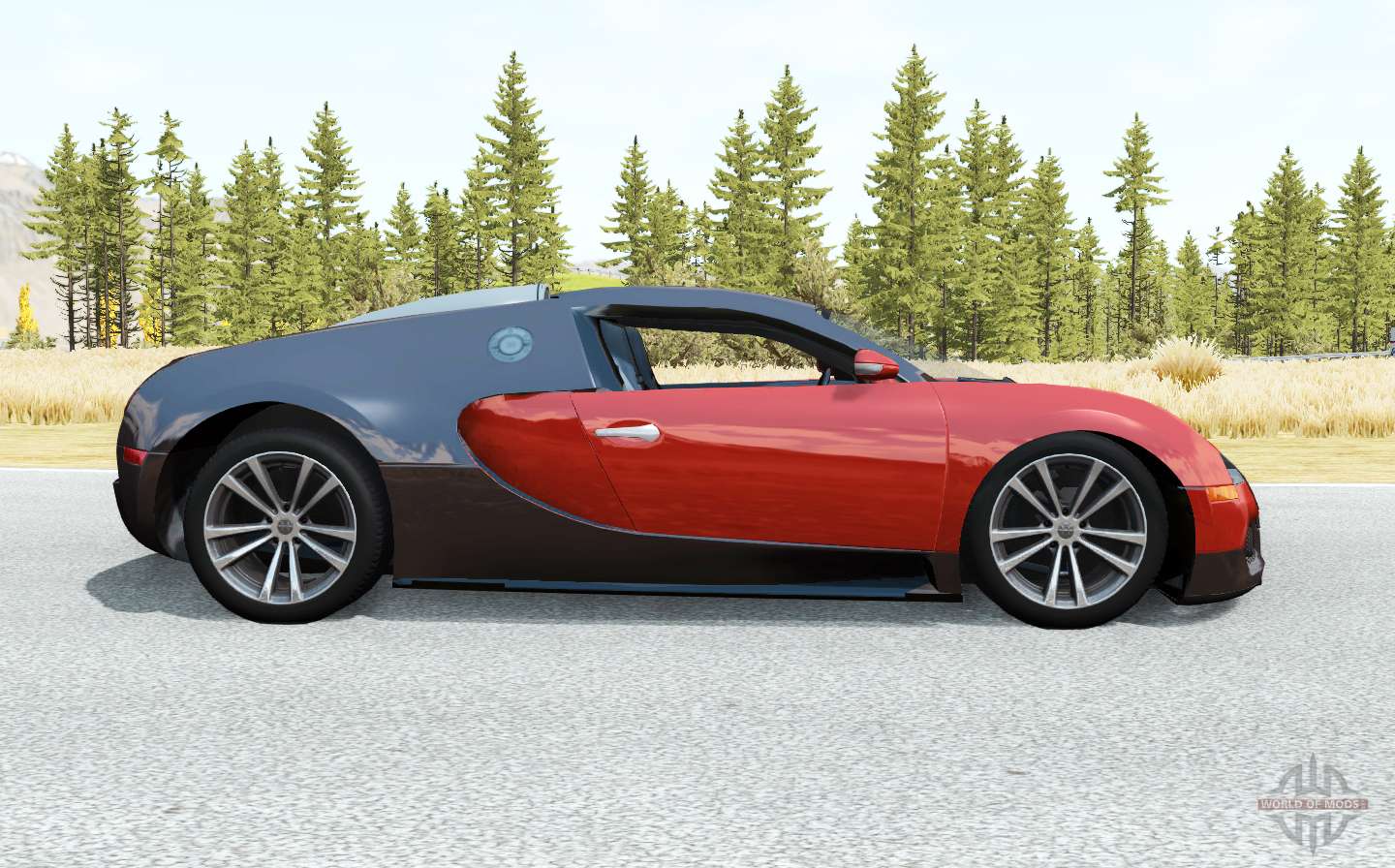 Beamng drive mods bugatti